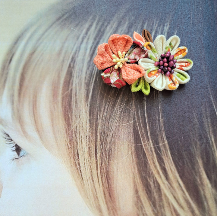 小花組合夾飾